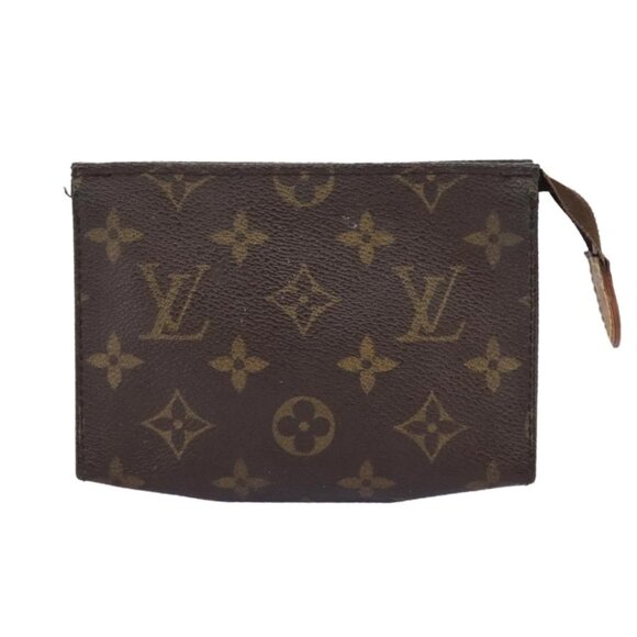 LOUIS VUITTON Monogram Poche Toilette 15 Pouch M47546 LV Auth th5376 - Picture 1 of 16